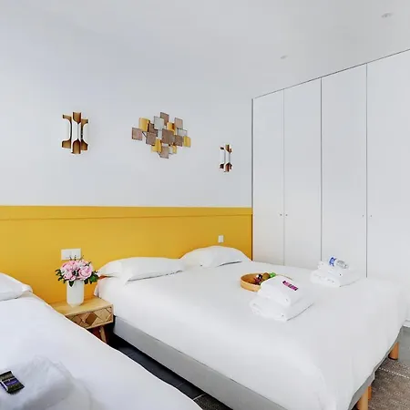 Charming -1br-5p - Republique Апартаменты
